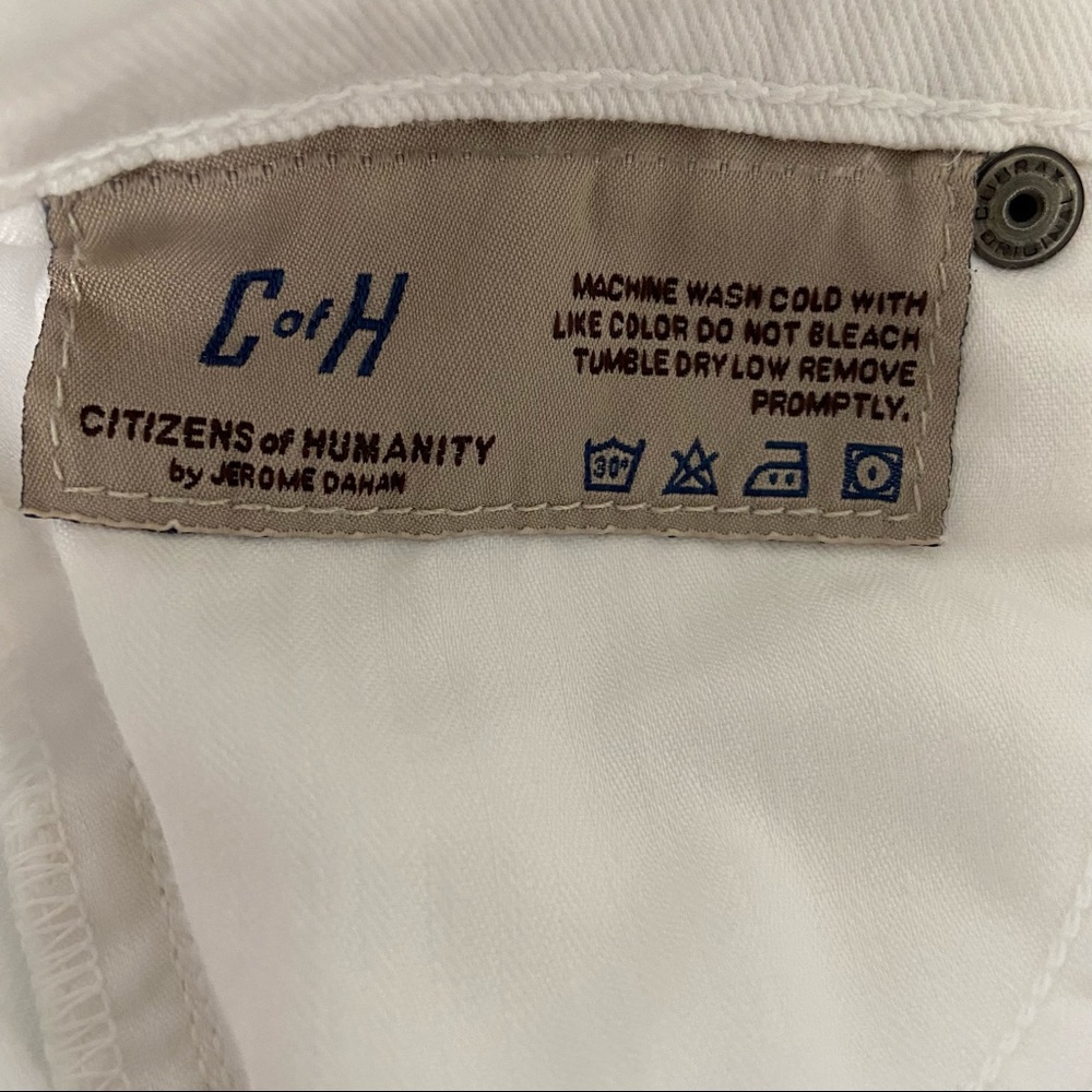 Citizens Of Humanity White Bootcut Jeans - Picture 10 of 12